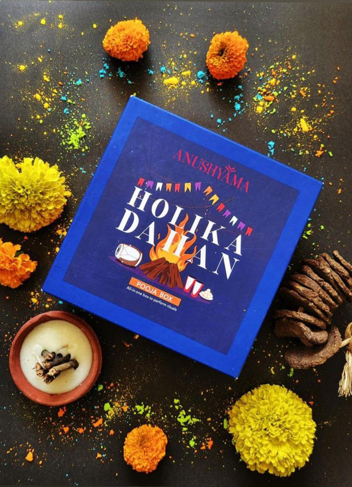 Holika Dahan Pooja Box – A Complete Ritual Kit for Prosperity & Tradition